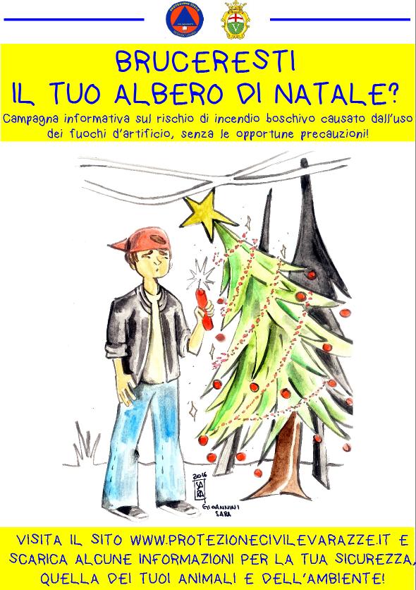 bruceresti il tuo albero di natale?